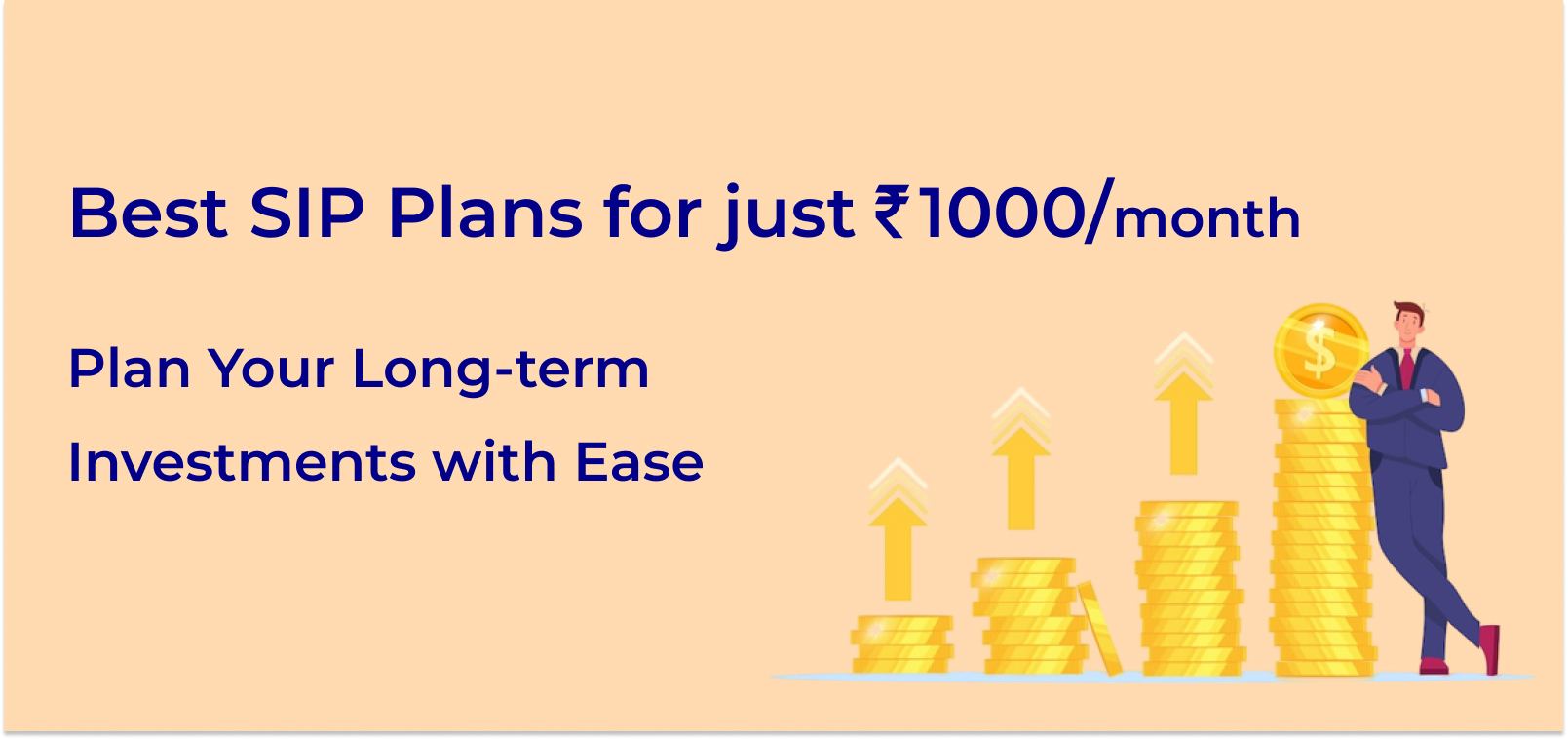 Best Plans to invest Rs.1000/month in Mutual Funds